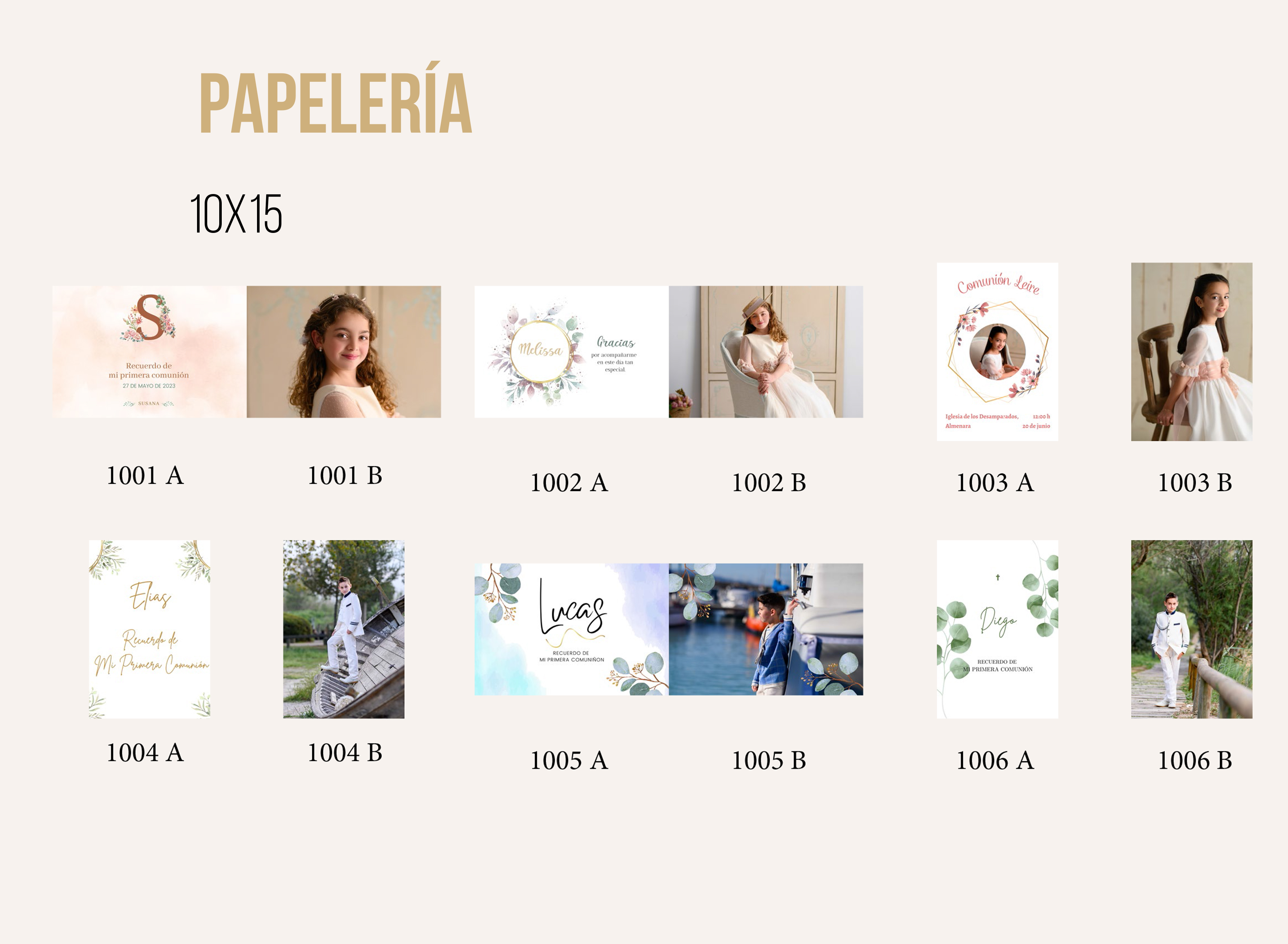 COMUNIONES 2023: Catálogo de Valencia Color