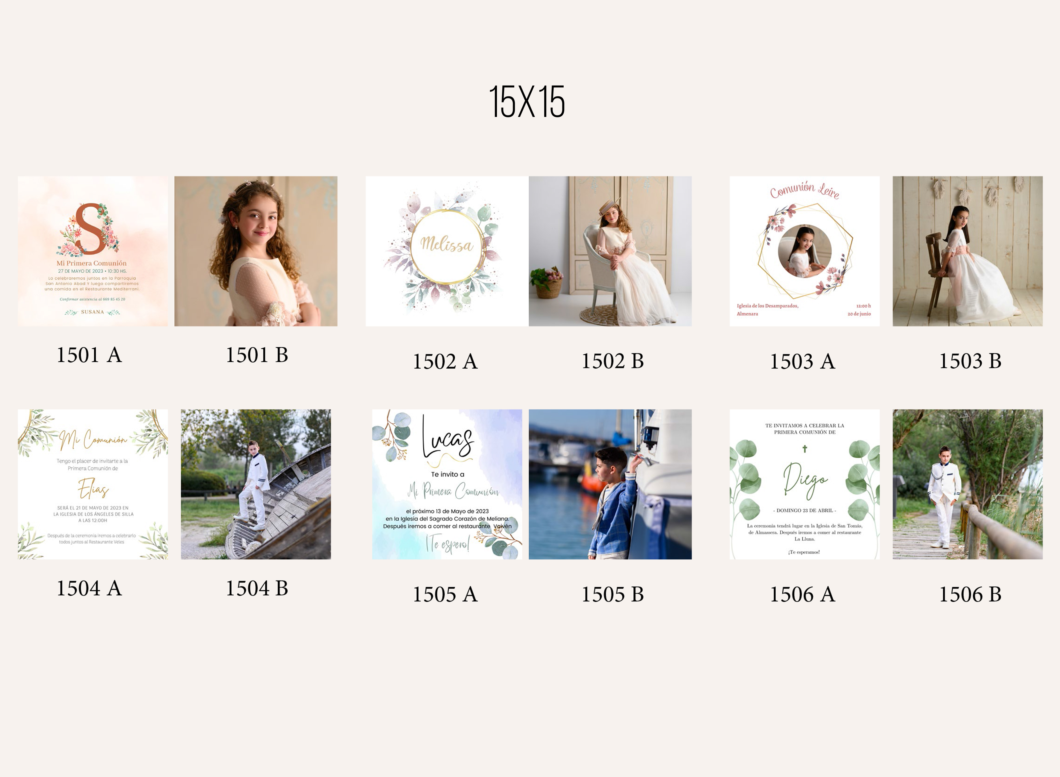 COMUNIONES 2023: Catálogo de Valencia Color