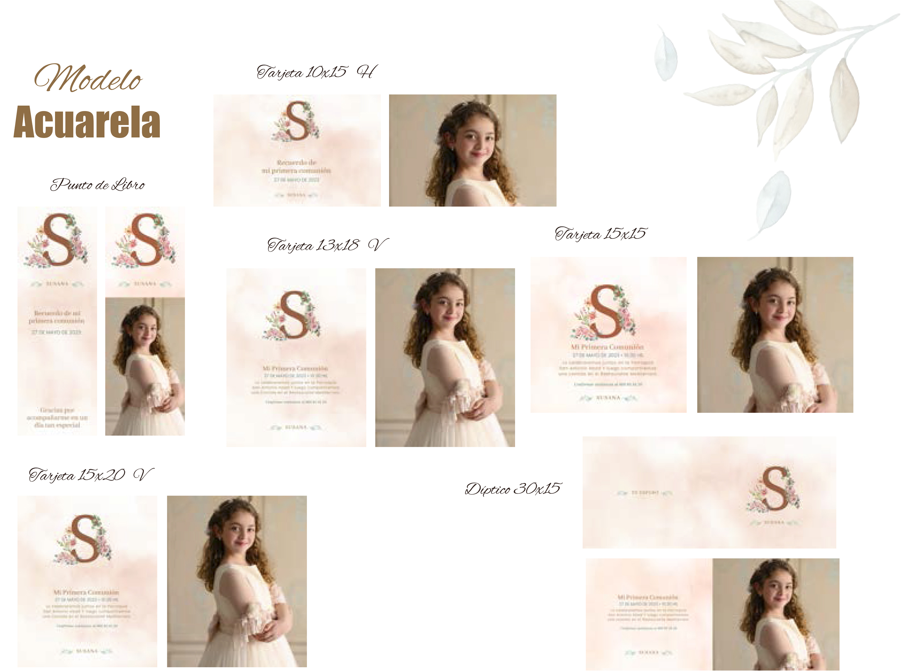 COMUNIONES 2024: Catálogo de Valencia Color