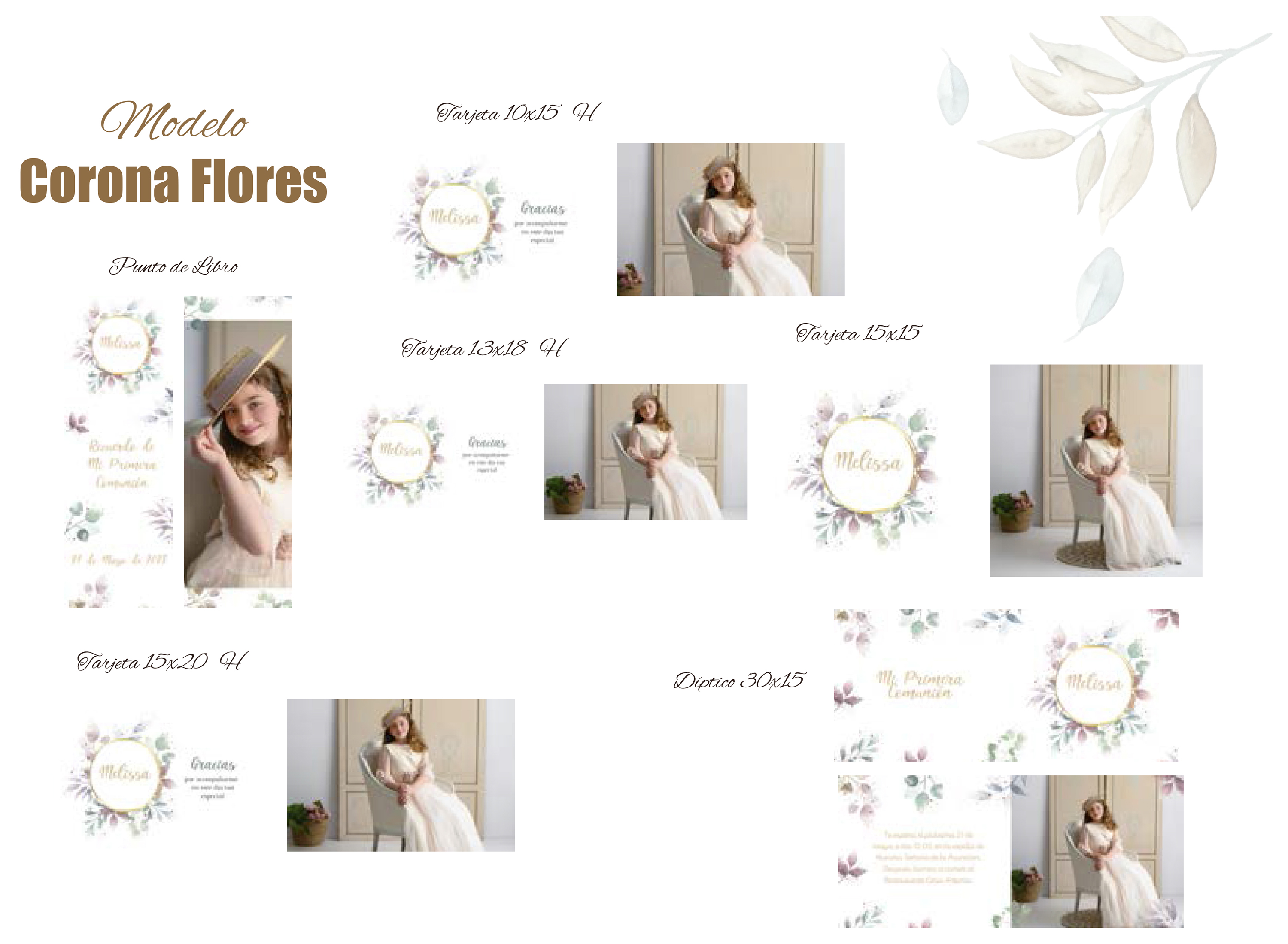 COMUNIONES 2024: Catálogo de Valencia Color