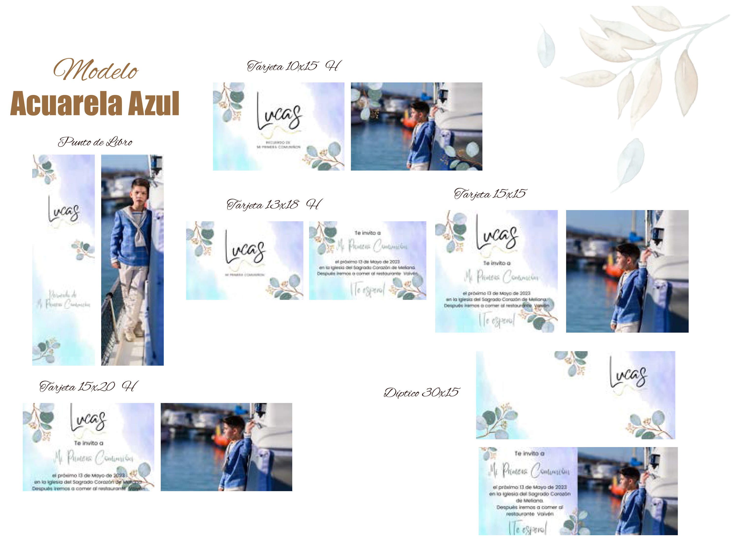 COMUNIONES 2024: Catálogo de Valencia Color