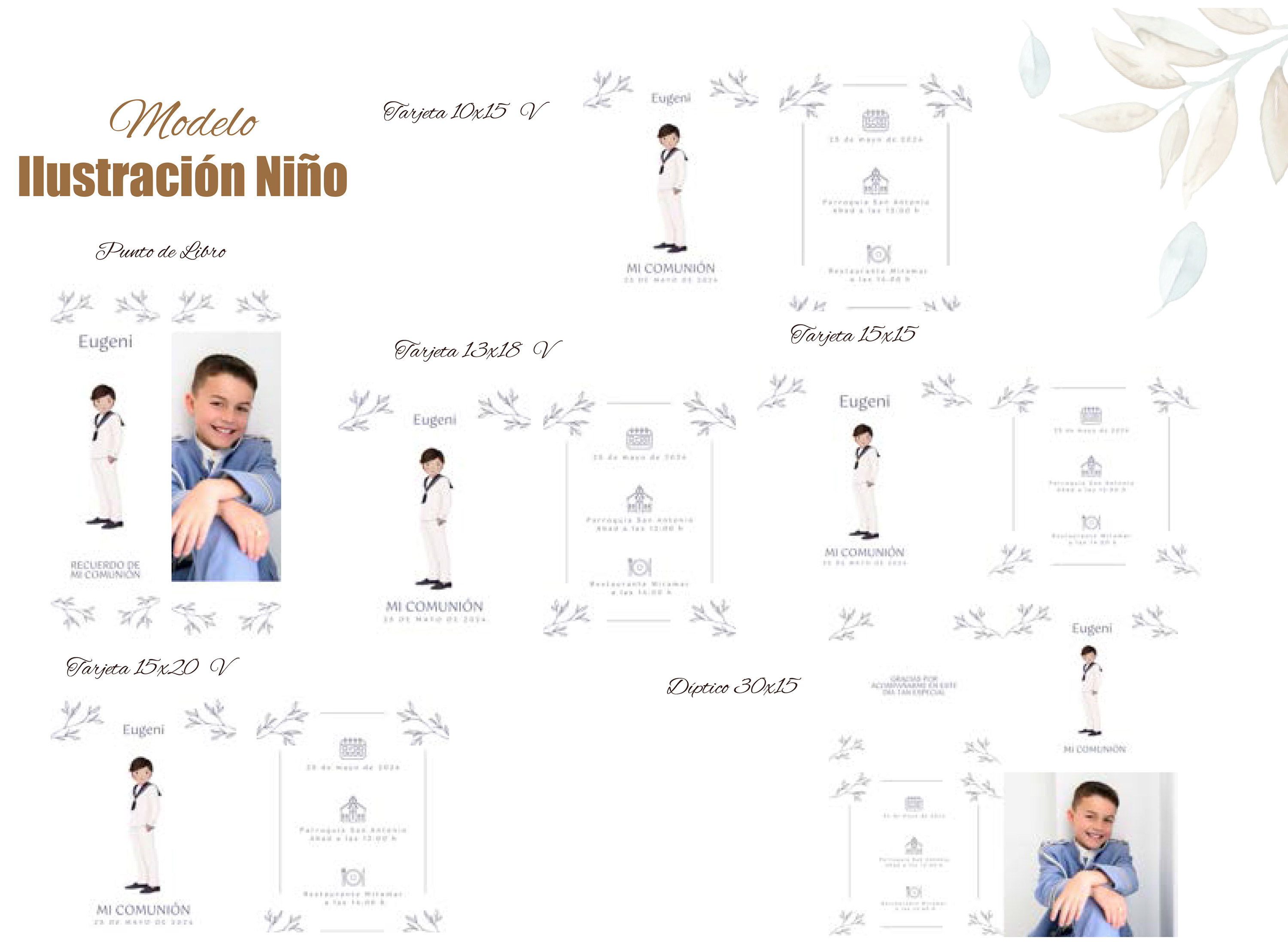 COMUNIONES 2024: Catálogo de Valencia Color
