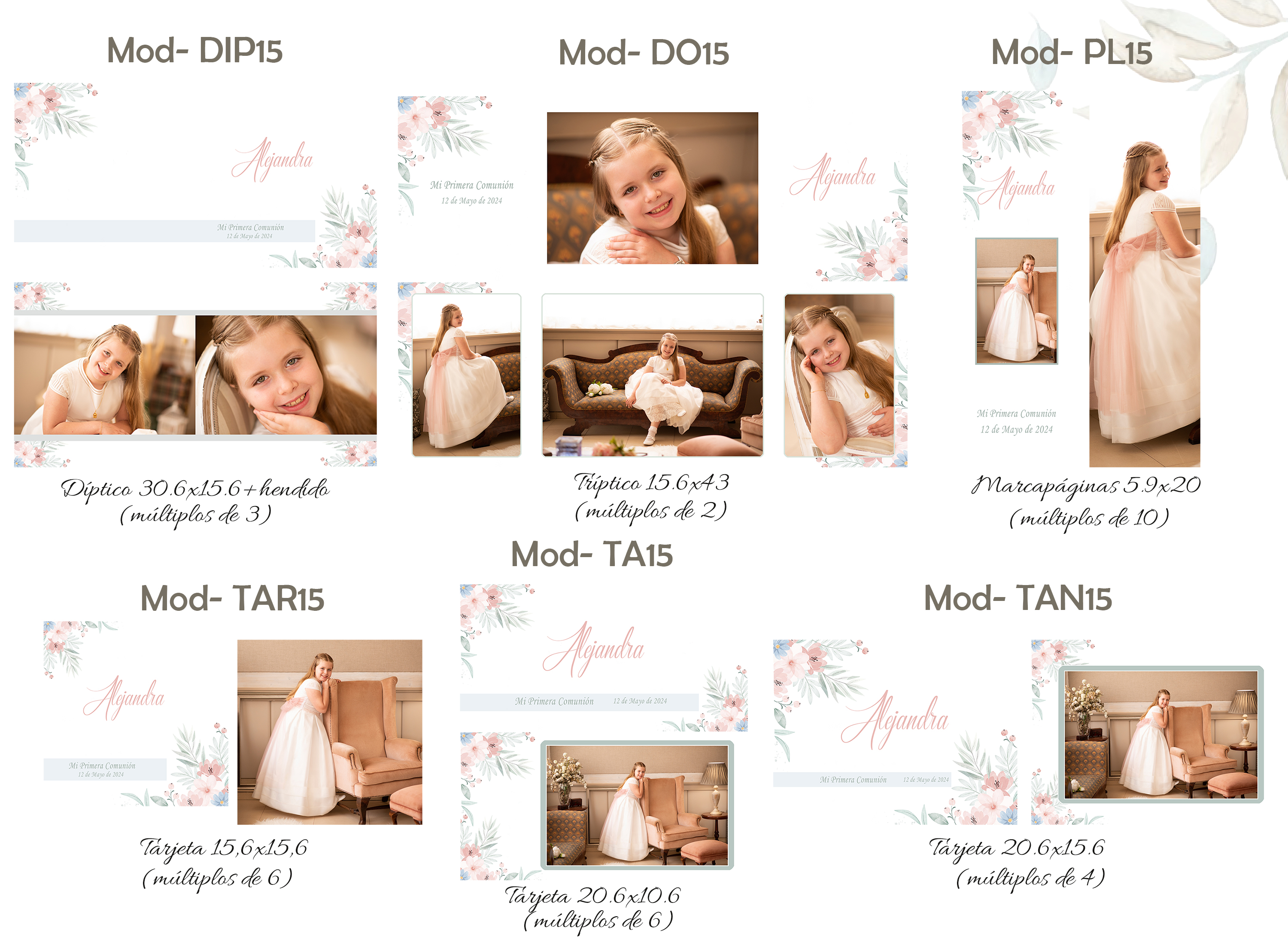 COMUNIONES 2024: Catálogo de Valencia Color