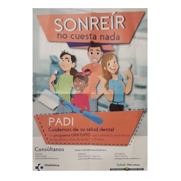 Plan dental infantil de Osakidetza (PADI): Servicios de Clínica Dental Ercilla Plan dental infantil de Osakidetza (PADI): Servicios de Clínica Dental Ercilla