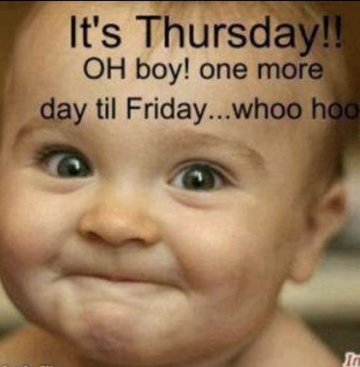 It's Thursday!