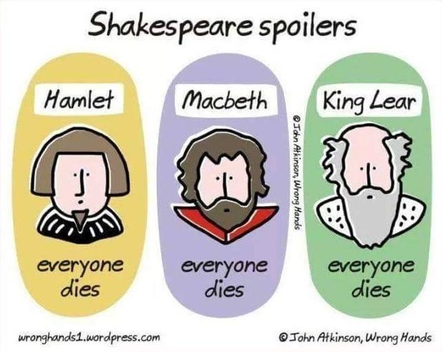 Shakespeare spoilers