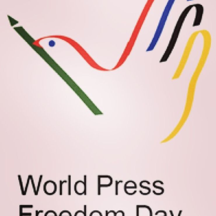 Today is World Press Freedom Day. Hoy día mundial de la libertad de prensa.