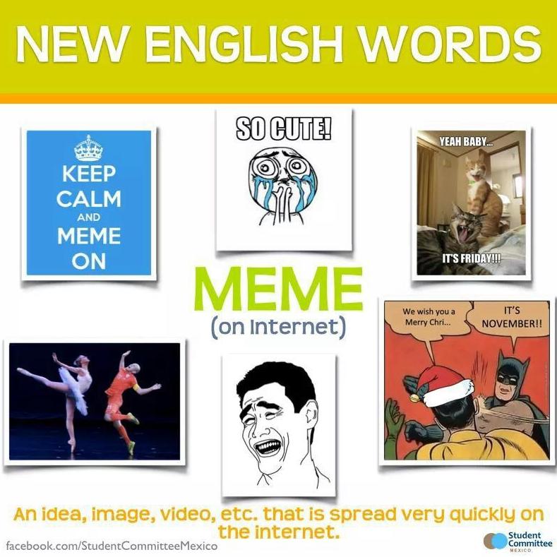 New English Words: Meme }}