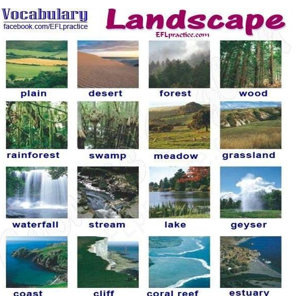 Vocabulary: Landscape