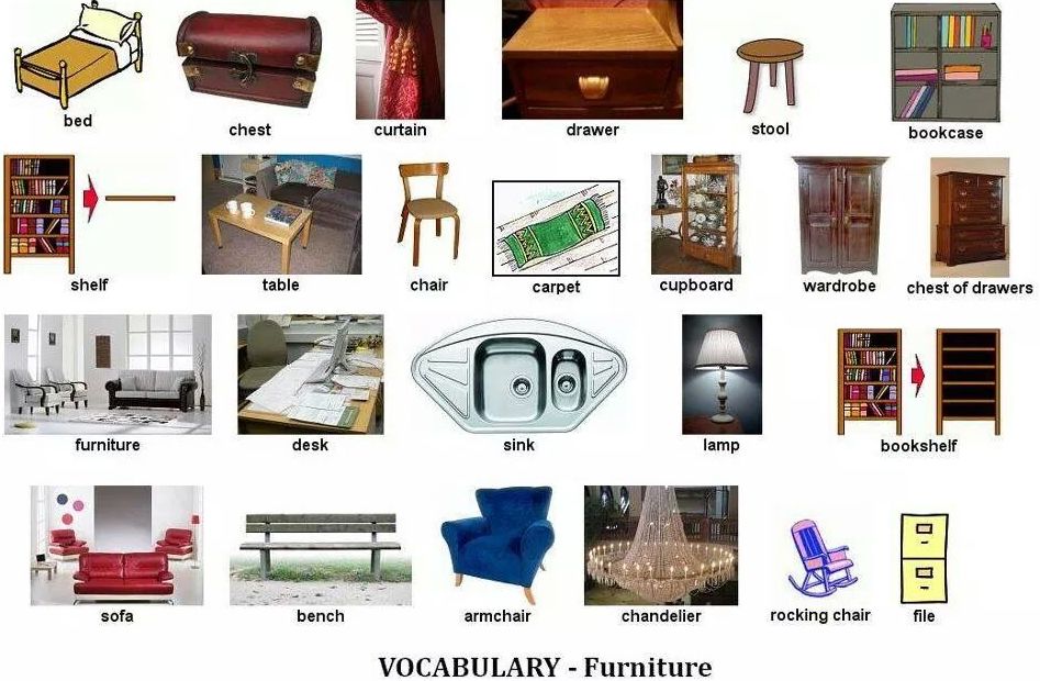 Vocabulary: furniture }}
