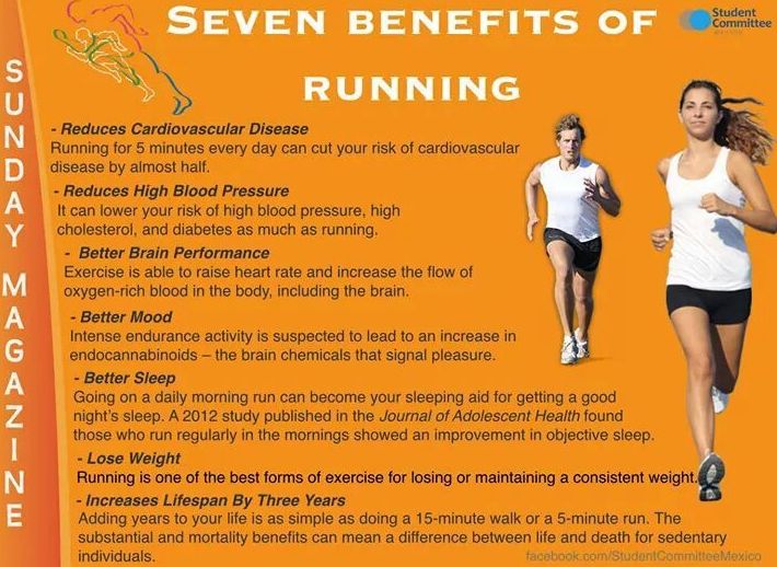Siete beneficios del running. Te animas?