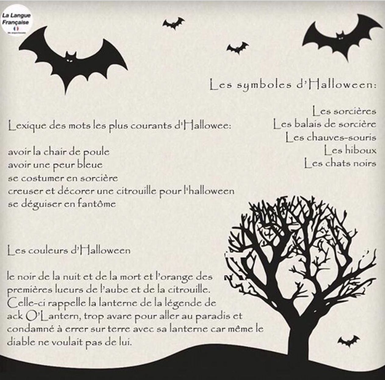Halloween en francés 