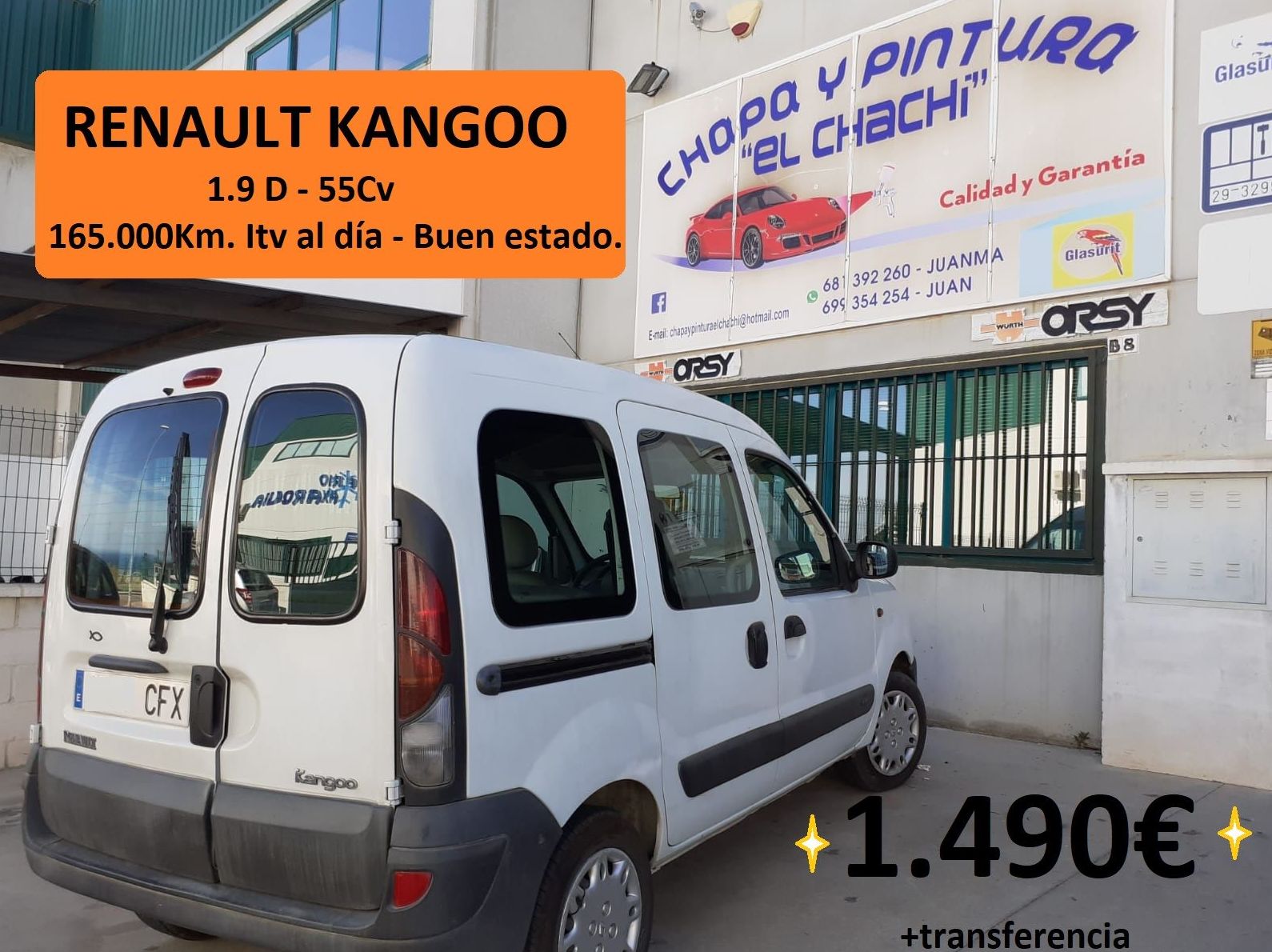 Vehículos de ocasión en Málaga. El Chachi Vehículos de ocasión en Málaga. El Chachi