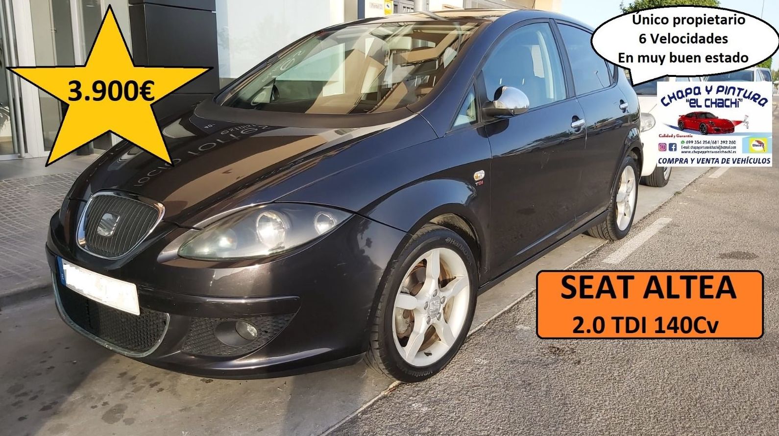 Seat Altea. Vehículos de ocasión en Málaga . El Chachi Seat Altea. Vehículos de ocasión en Málaga . El Chachi