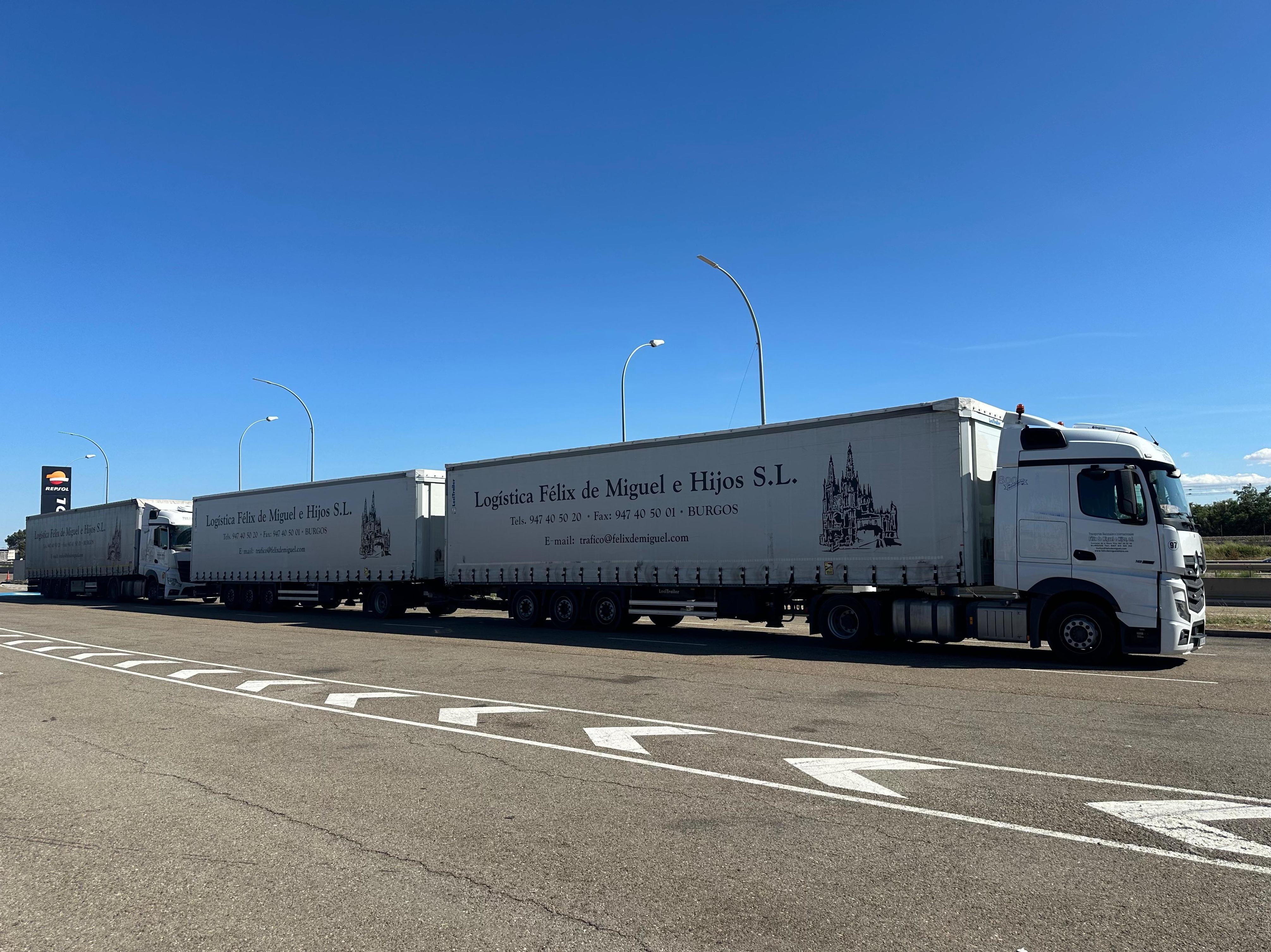 Foto 4 de Transporte de mercancía por carretera en  | Félix de Miguel e Hijos S.L.