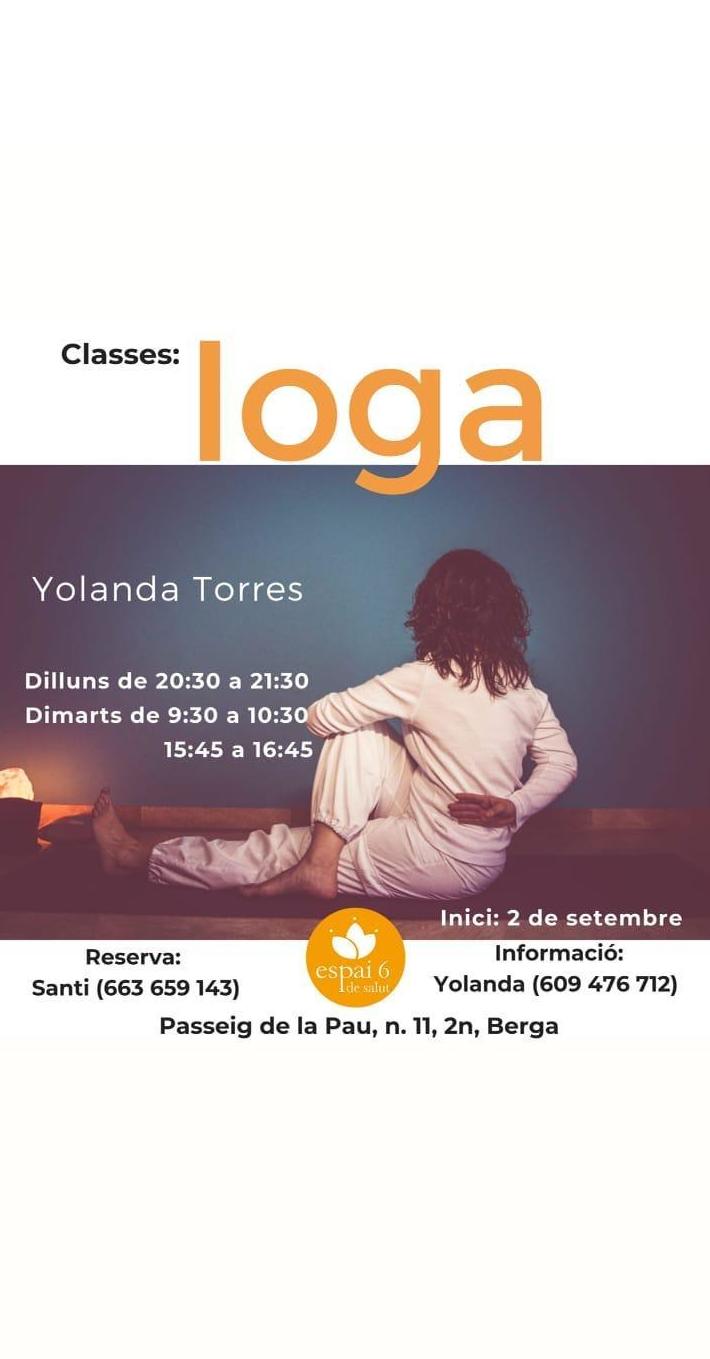 Yoga con Yolanda: Servicios de Espai 6 de Salut Yoga con Yolanda: Servicios de Espai 6 de Salut