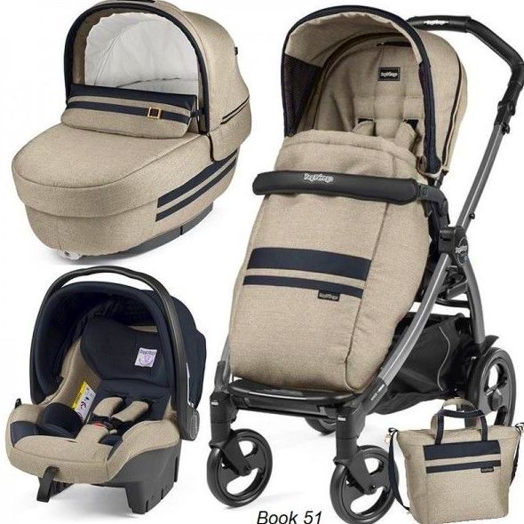 Peg Perego Book Elite Luxe Ecru Trio: Productos de Mister Baby Peg Perego Book Elite Luxe Ecru Trio: Productos de Mister Baby