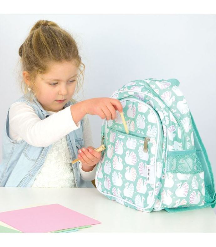 Mochila Pequeña Pavo Real A Little Lovely Company: Productos de Mister Baby Mochila Pequeña Pavo Real A Little Lovely Company: Productos de Mister Baby