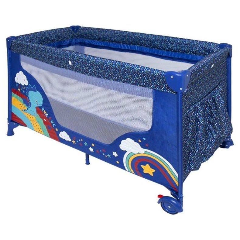 Cuna de Viaje Tuc Tuc Zig Zag Enjoy And Dream Azul: Productos de Mister Baby Cuna de Viaje Tuc Tuc Zig Zag Enjoy And Dream Azul: Productos de Mister Baby