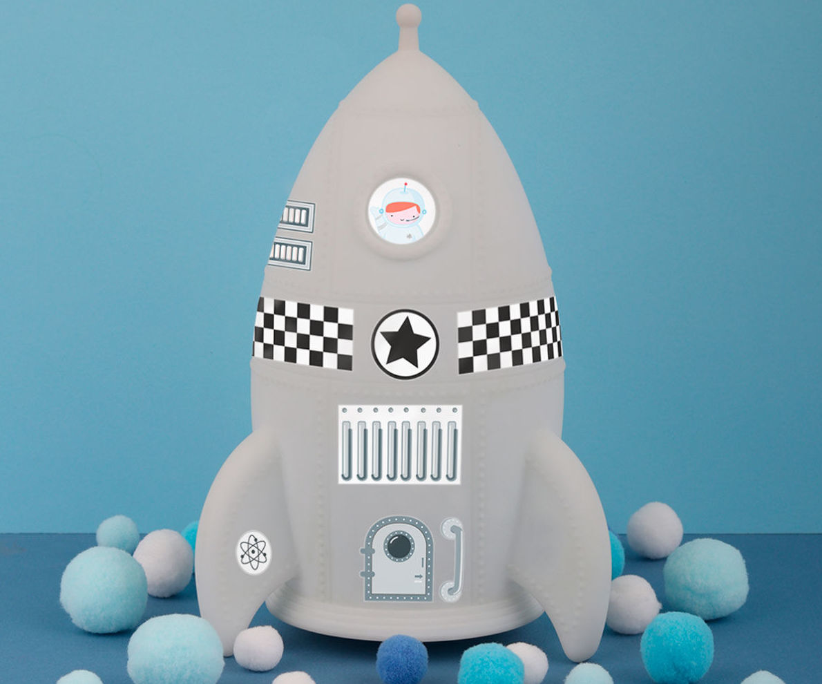 Mini Luz Cohete A Little Lovely Company: Productos de Mister Baby Mini Luz Cohete A Little Lovely Company: Productos de Mister Baby