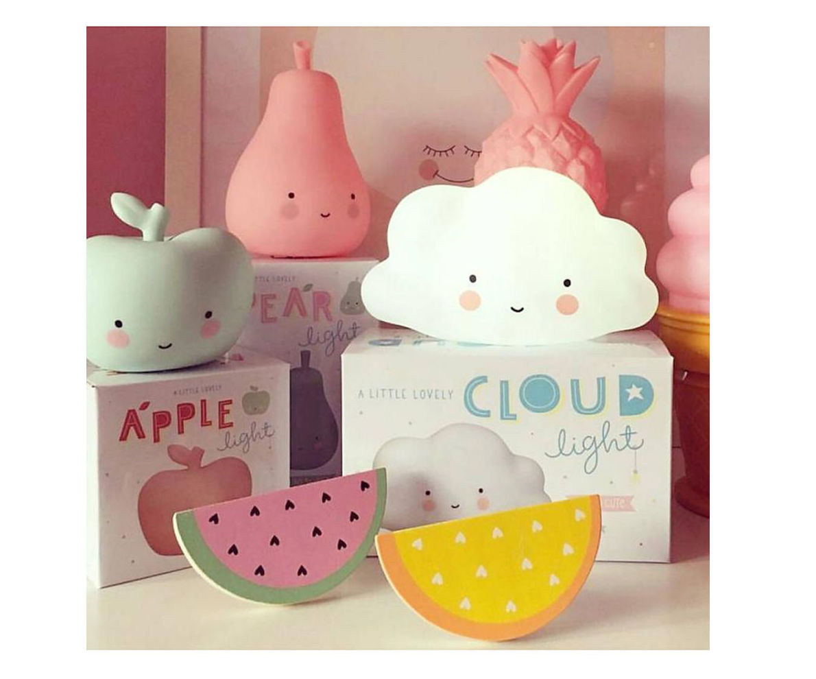 Mini Luz Nube White A Little Lovely Company: Productos de Mister Baby Mini Luz Nube White A Little Lovely Company: Productos de Mister Baby