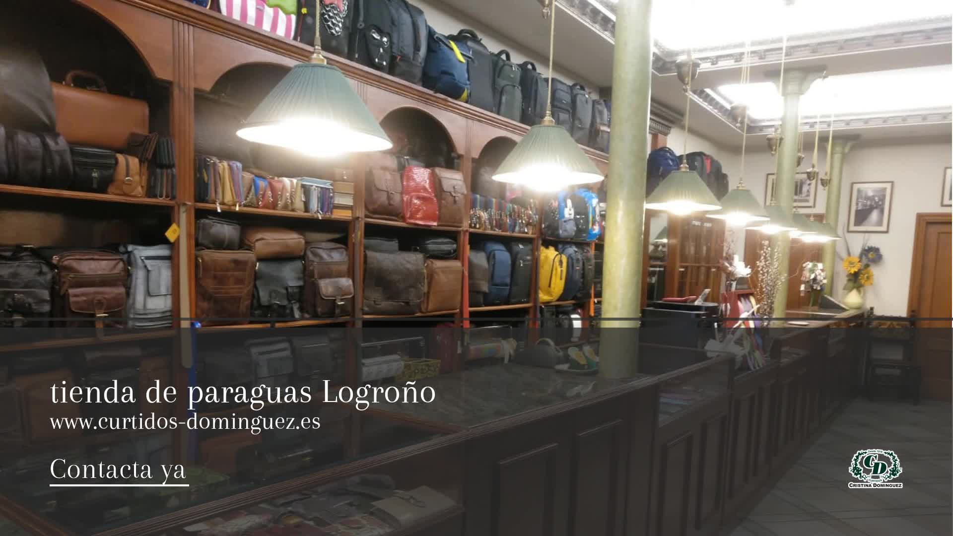 Tienda de paraguas en Logroño: Curtidos Domínguez