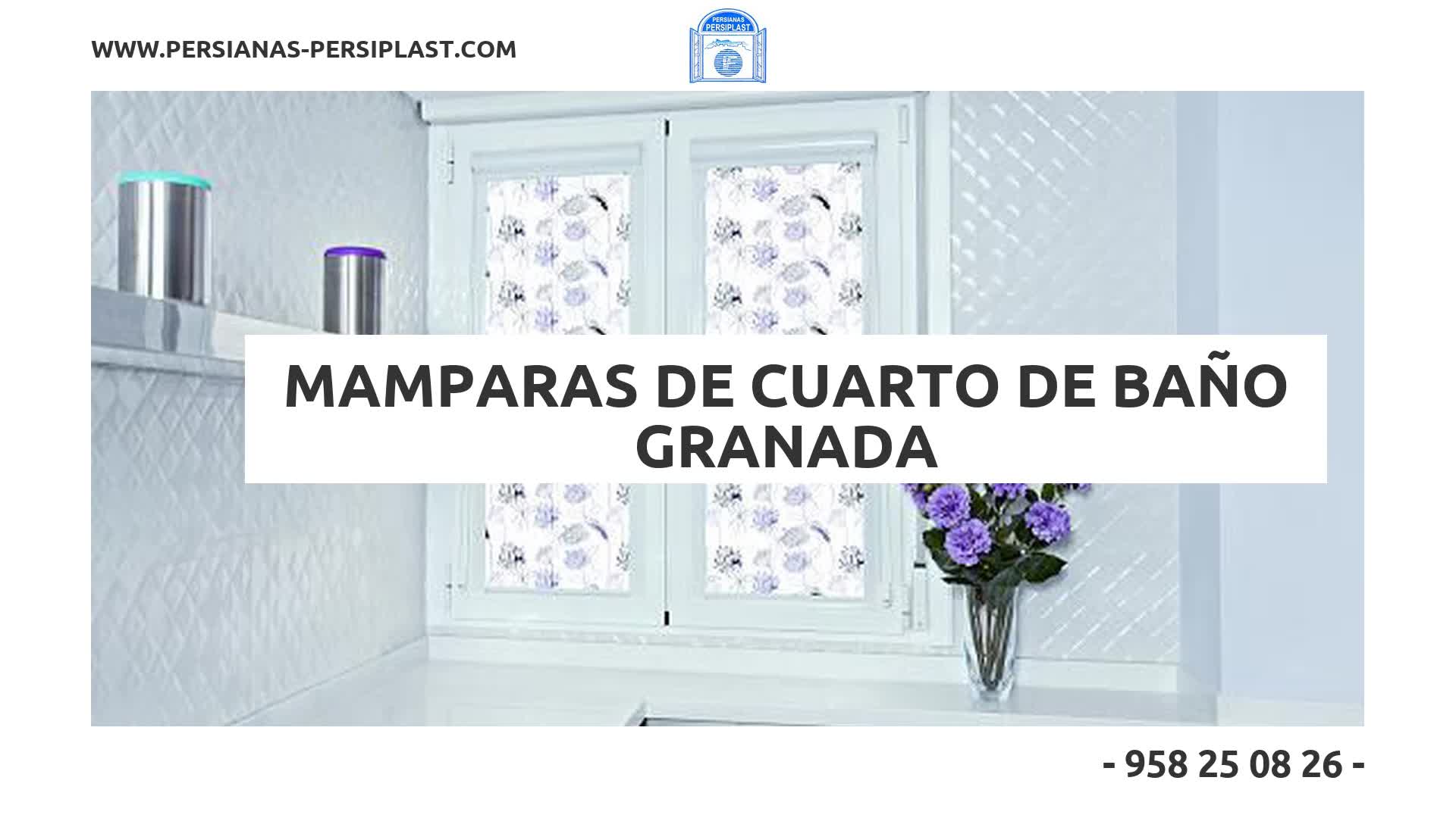 Mamparas de cuarto de baño en Granada instaladas con las ...